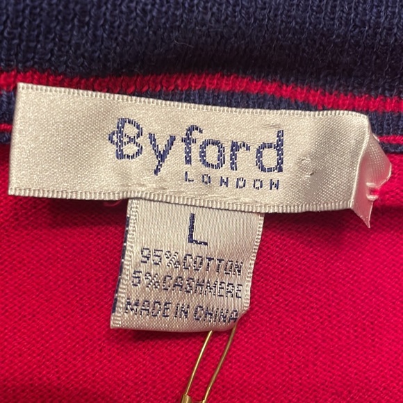 Byford London Sweater size large NWT. - Picture 12 of 16